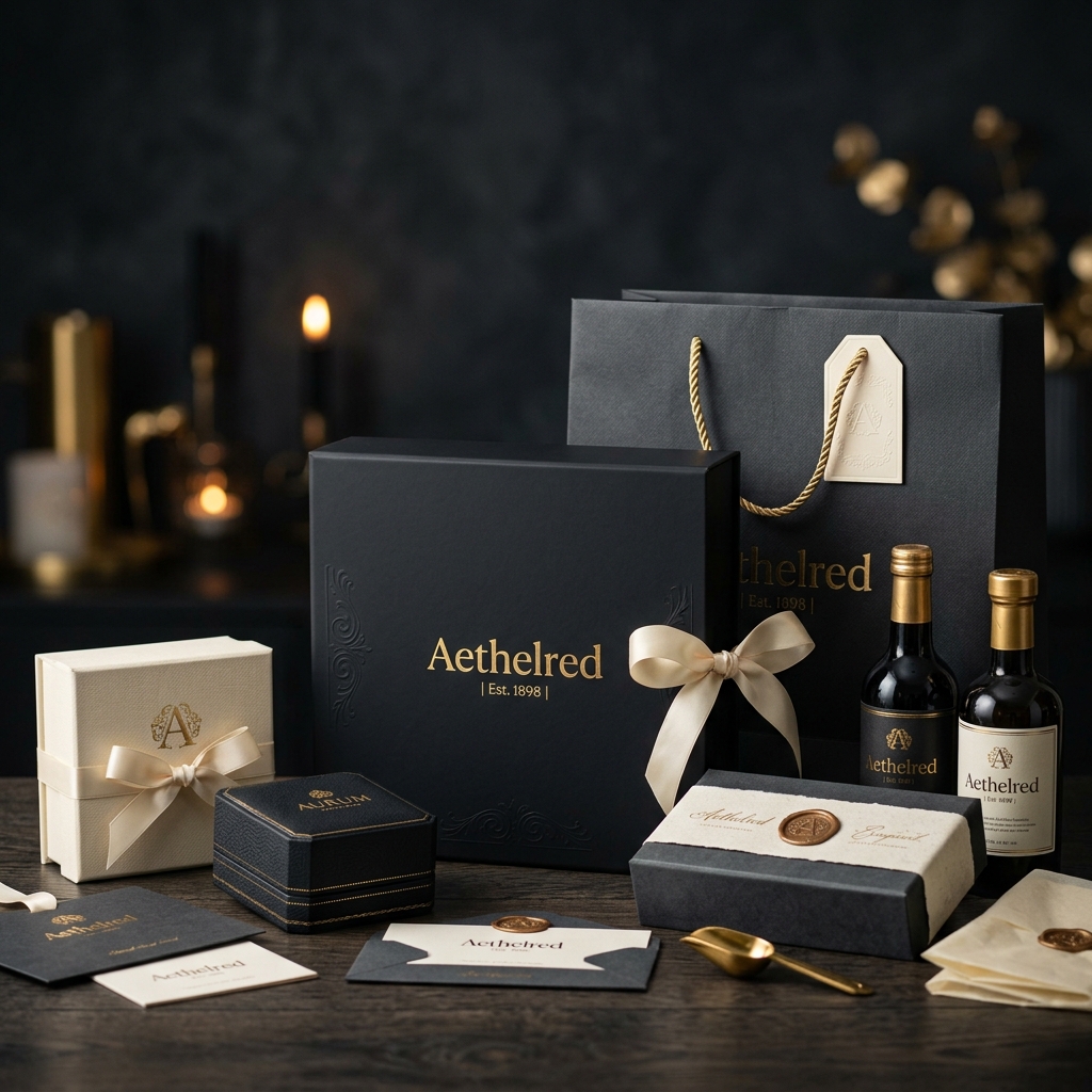 Premium luxury custom packaging by Bags N Boxes